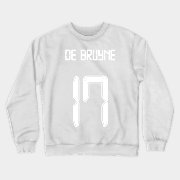 De Bruyne Man City 17 shirt Crewneck Sweatshirt by Alimator